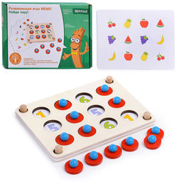Игра развивающая Мемо "Найди пару"
