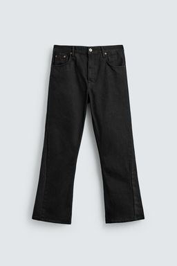 JEANS FLARE FIT / Negro