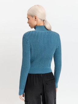 10200370035 Кардиган жен. Mercado сине-зеленый - Concept club фото 7