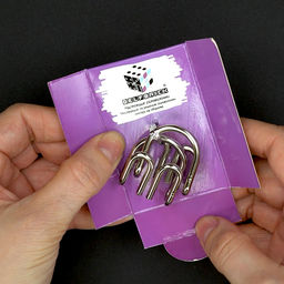 DELFBRICK DLM-01 Головоломка металлическая 1 шт М-узел 2 элемент