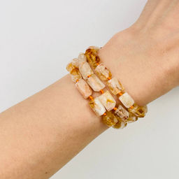 Бусины для украшений из Цитрина 40 см