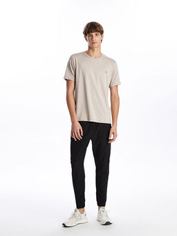 Bisiklet Yaka Penye Erkek Ti??rt