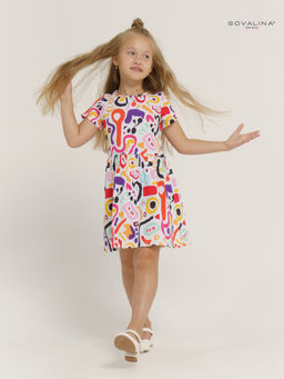 Платье Лето краски - Sovalina фото 2