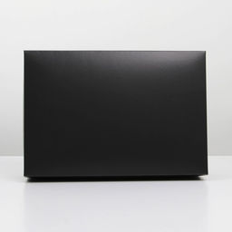 Коробка подарочная складная, упаковка, «Черная», 30 х 20 х 9 см