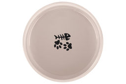 Миска для домашних питомцев 300 мл 12,5*12,5*6 см, с бамбуковой подставкой, серая - Elan gallery фото 8