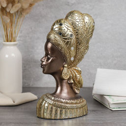 Статуэтка Африканка 14.5*8*26 / XL-6920 /уп 16/бюст - Галеонтрейд фото 3