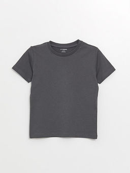 Bisiklet Yaka K?sa Kollu Bask?l? Erkek Bebek Ti??rt 3l? - Waikiki фото 3