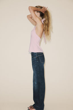 HALTER TOP WITH BACK BOW - Zara фото 3