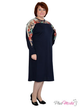 Платье Модель №538 размеры 44-80 - Plusmoda фото 3