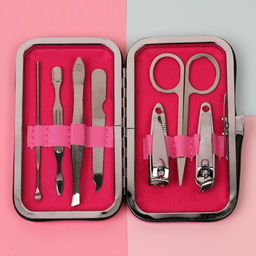 Маникюрный набор 7 предметов / YD-07 /уп 240/ (Зеленый) - Галеонтрейд фото 15