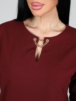 IV-CAPRIZ Памперо - платье из футера с лайкрой  фото 7