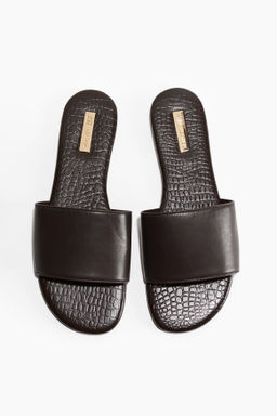 Sandalias de piel