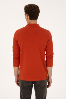 Erkek Kiremit Basic Sweatshirt - U.s. polo assn фото 5
