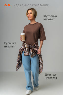 Женская футболка из футера Happyfox - Happy fox фото 14