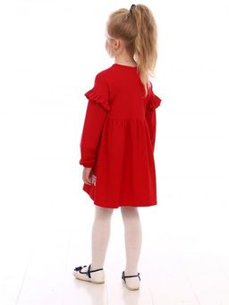 ПЛ122 Платье Анюта (красный) - Милаша фото 4