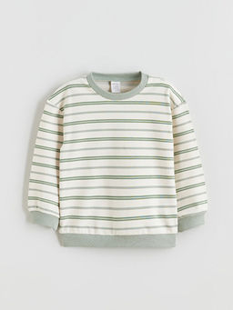 Bisiklet Yaka Erkek Bebek Sweatshirt ve E?ofman Alt?