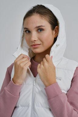 Пуховый жилет Белый - Anta фото 3