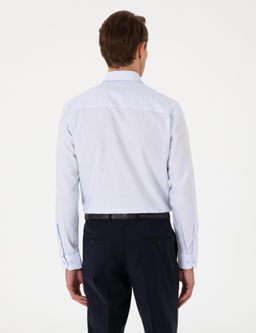 A__k Mavi Slim Fit Uzun Kollu G_mlek - Pierre cardin фото 5