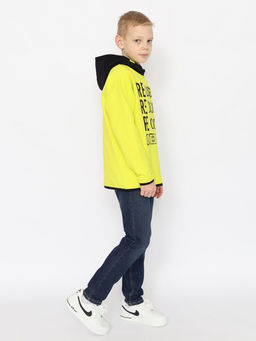 CRB wear/CSJB 63752-36-393 Толстовка для мальчика,лайм/Ex.Cherubino  фото 4
