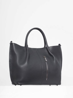 Женская кожаная сумка Richet 2910LN 303 Серый