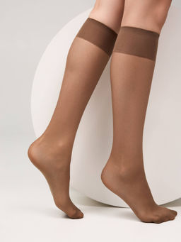Цена за 2 пары. Носки Удлиненные CONTE TENSION 20 (2 пары) shade - Conte elegant фото 2