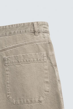 BALLOON FIT WASHED TROUSERS - Zara фото 10