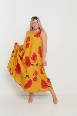 Платье Luxury Moda 1295 оранжевый