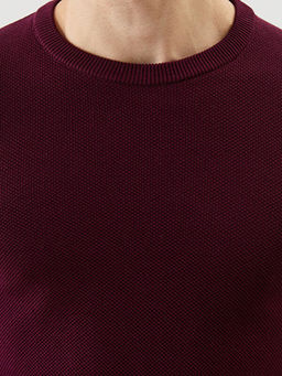 Bisiklet Yaka Erkek Triko Kazak