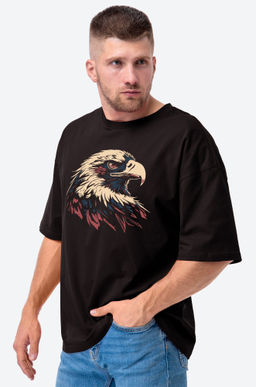 Футболка унисекс оверсайз Happy Fox  фото 12