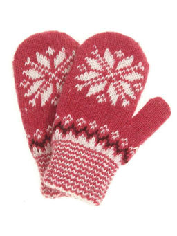 Варежки детские "Звезда" 3 цвета 0411-27