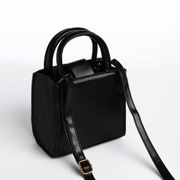 Сумка-тоут на молнии, цвет чёрный - Simaland фото 2