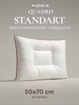 Подушка "QUADRO STANDART", 50х70, ЕС-4223