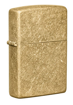 Зажигалка ZIPPO с покрытием Искусственно состаренная латунь | Tumbled Brass 49477