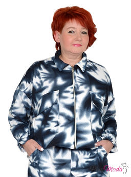 Толстовка Модель №1535 размеры 44-84 - Plusmoda фото 4