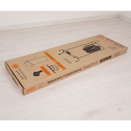 Вешалка гардеробная металл. "Радуга 2" белый