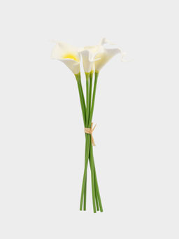 Букет искусственный, 33 см, ПВХ/металл, Каллы, Interior spring