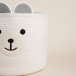 Корзина для хранения SL Home, плетёная, ручной работы, 353530 см, белая - Sima-land home фото 3