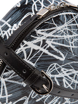 Сумка ELEGANZZA Z9644-7571 black/white  фото 5