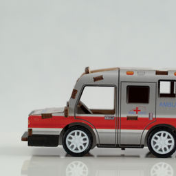 REZARK ROM-01 Серия Транспорт (мини) Пазл 3D 19 элемент. Скорая помощь