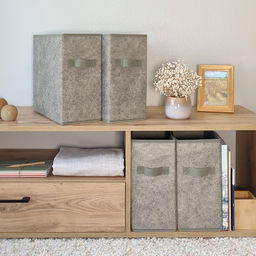 Короба стеллажные, без крышки, 15*31*31 см, набор 4 шт., MONET MORNING, шт - Valiant фото 4