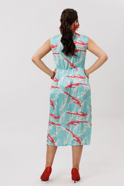 Платье ANELLI 1645 кораллы на море  фото 7