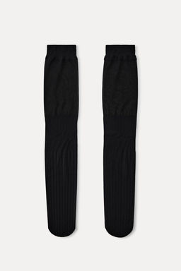 POLYAMIDE KNEE-HIGH SOCKS - Zara фото 4