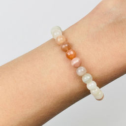 Браслет из Лунного и Солнечного камня