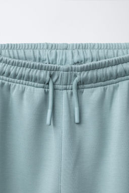 PANTAL?N JOGGER SPORTY ETIQUETA ENGOMADA / Azul / Gris - Zara фото 6