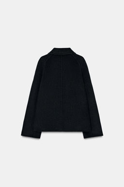 WOOL BLEND JACKET ZW COLLECTION - Zara фото 9