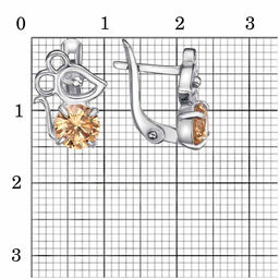 СЕРЬГИ 33815454Пл11 - Красная пресня фото 3