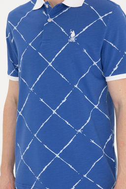 Мужская синяя футболка - U.s. polo assn фото 6