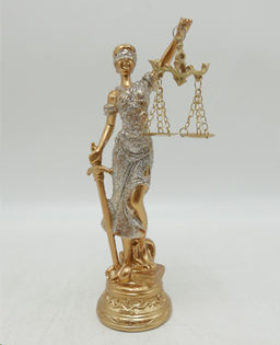 Статуэтка Фемида 20 см / QMH218056-48 /уп 36/