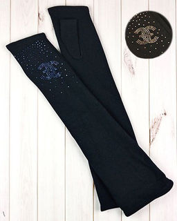 Митенки удлиненные трикотажные