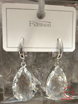 Серьги с крупным камнем - Bruno фото 3